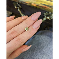 1.06 Ct. Yellowish Green Sapphire from Montana Life Style