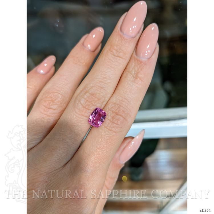 2.22 Ct. Pink Sapphire from Ceylon (Sri Lanka)