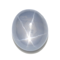8.04 Ct. Greyish Blue Star Sapphire from Ceylon (Sri Lanka) Video