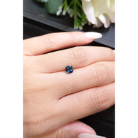 0.83 Ct. Sapphire from Madagascar Life Style