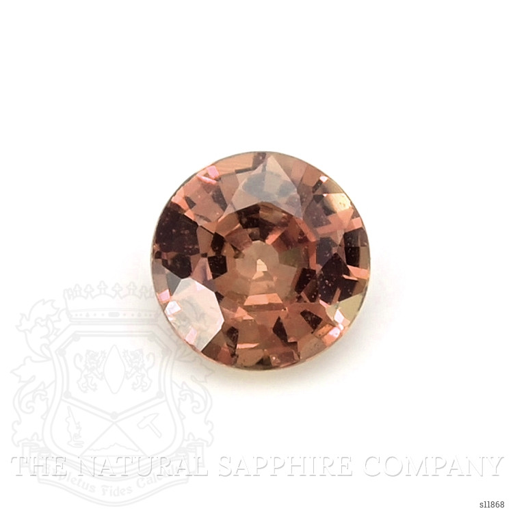 0.71 Ct. Pinkish Brown Sapphire from Madagascar