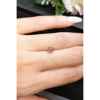 0.71 Ct. Sapphire from Madagascar Life Style