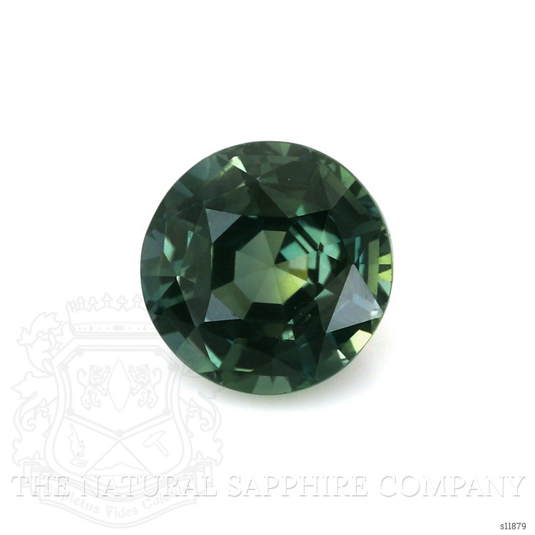 2.83 Ct. Bluish Green Sapphire from Ceylon (Sri Lanka)