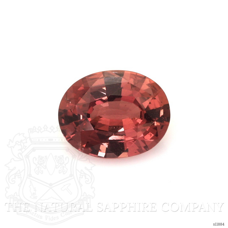 1.74 Ct. Orangish Brown Sapphire from Ceylon (Sri Lanka)