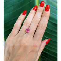 2.40 Ct. Padparadscha Sapphire from Ceylon (Sri Lanka) Life Style