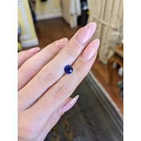 1.30 Ct. Blue Sapphire from Ceylon (Sri Lanka) Life Style