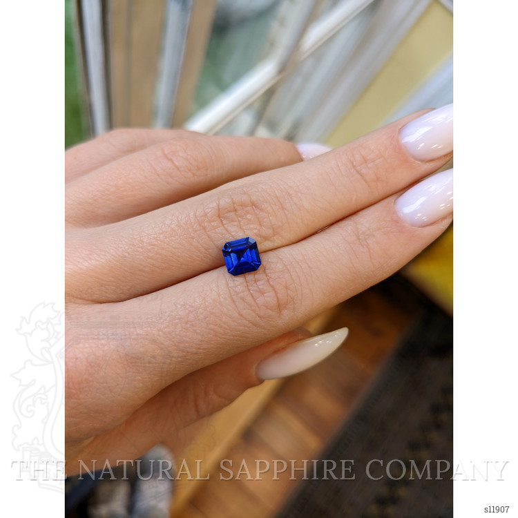 1.41 Ct. Blue Sapphire from Ceylon (Sri Lanka)