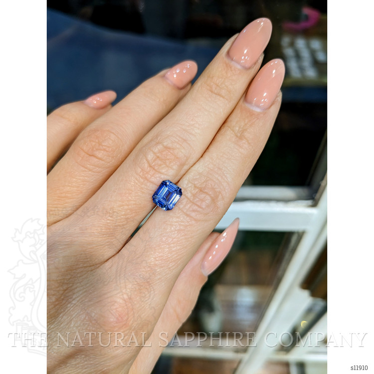 2.07 Ct. Blue Sapphire from Ceylon (Sri Lanka)