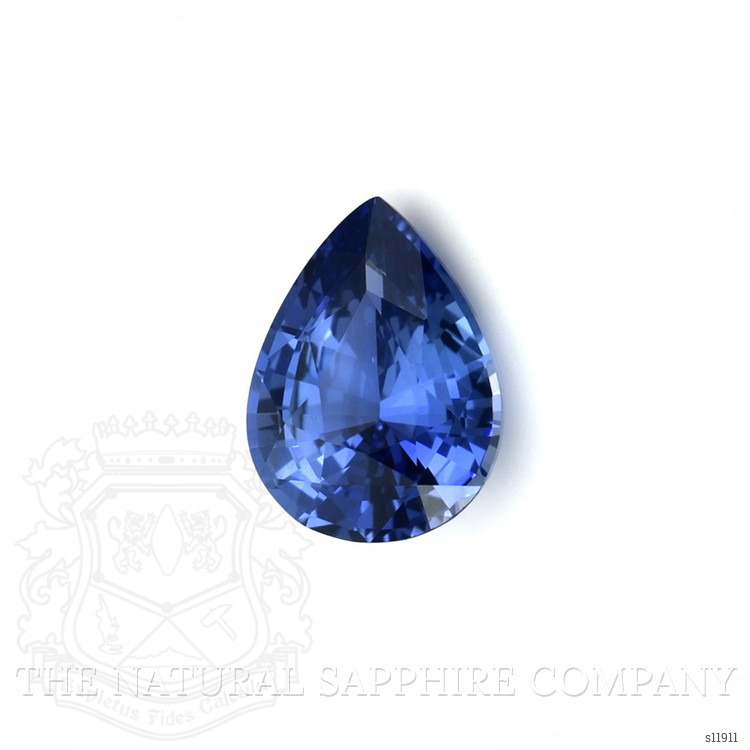 2.04 Ct. Blue Sapphire from Ceylon (Sri Lanka)