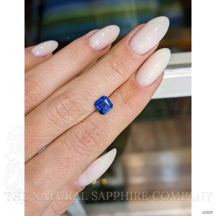 1.38 Ct. Blue Sapphire from Ceylon (Sri Lanka)