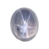 5.07 Ct. Greyish Blue Star Sapphire from Ceylon (Sri Lanka) Video