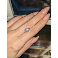 5.07 Ct. Greyish Blue Star Sapphire from Ceylon (Sri Lanka) Life Style