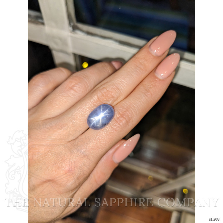 17.09 Ct. Blue Star Sapphire from Ceylon (Sri Lanka)