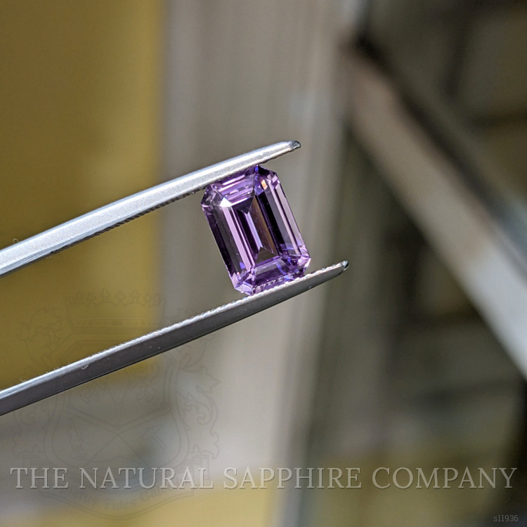 2.57 Ct. Purple Sapphire from Ceylon (Sri Lanka)
