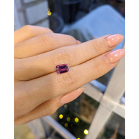 1.89 Ct. Pinkish Purple Sapphire from Ceylon (Sri Lanka) Life Style