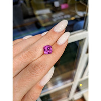 3.11 Ct. Purplish Pink Sapphire from Ceylon (Sri Lanka) Life Style