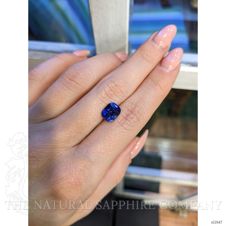3.11 Ct. Blue Sapphire from Ceylon (Sri Lanka)
