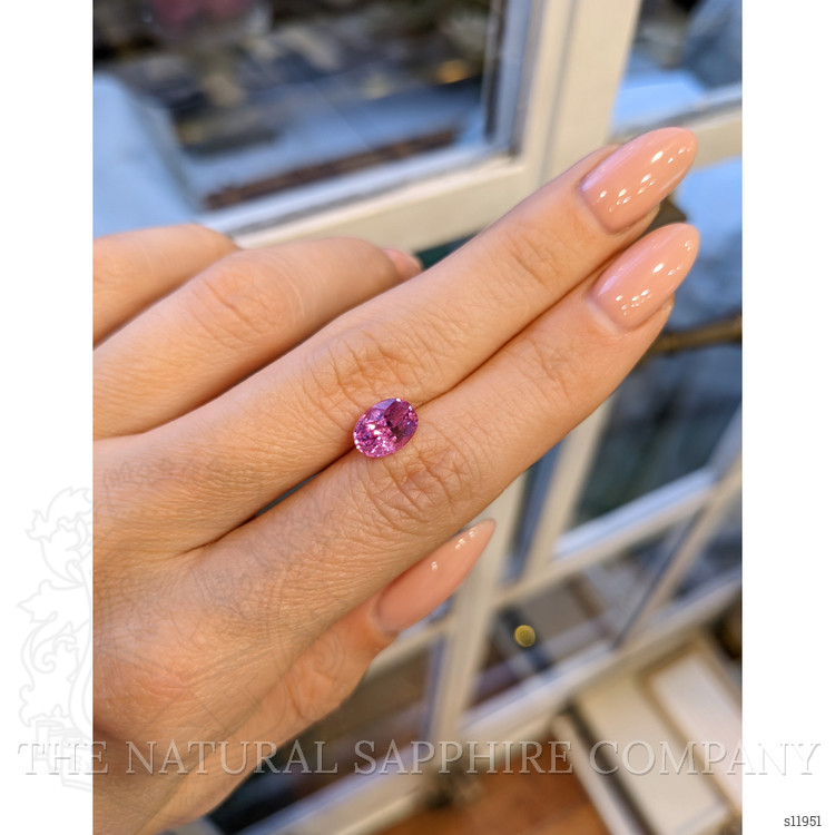 2.14 Ct. Pink Sapphire from Ceylon (Sri Lanka)