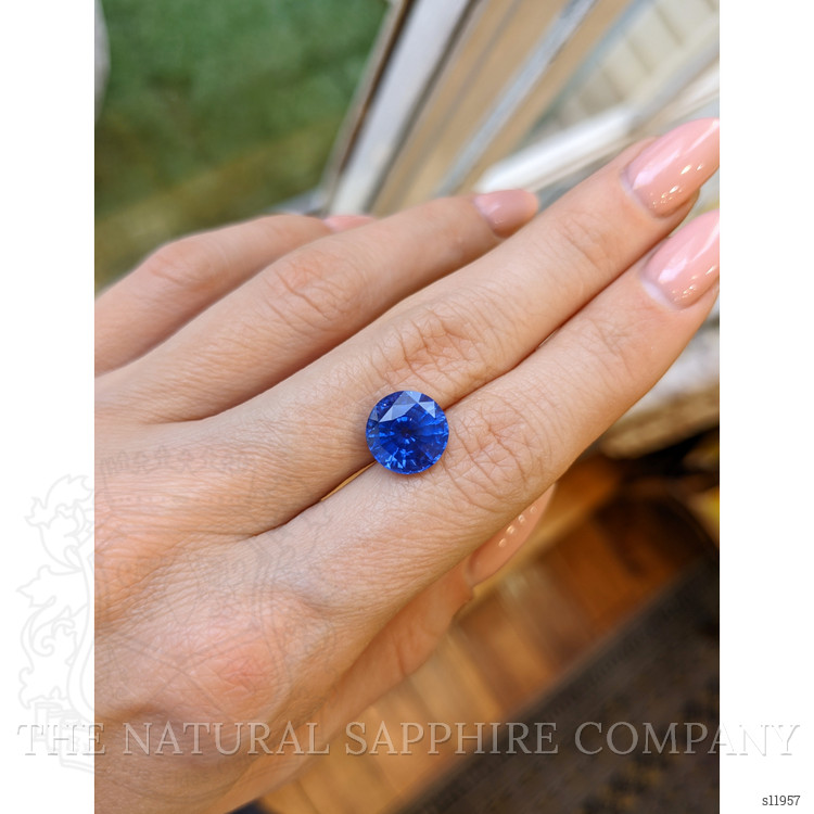 5.45 Ct. Blue Sapphire from Ceylon (Sri Lanka)