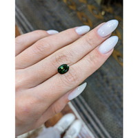 2.01 Ct. Bluish Green Sapphire from Ceylon (Sri Lanka) Life Style