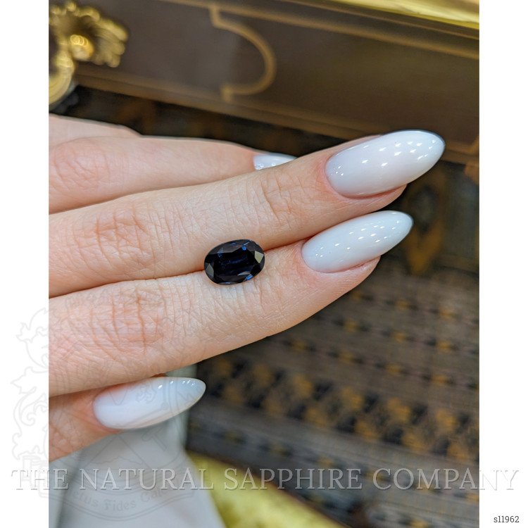 2.56 Ct. Blue Sapphire from Ceylon (Sri Lanka)