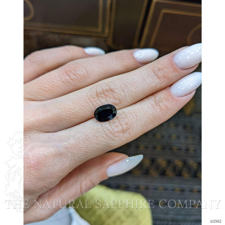 2.56 Ct. Blue Sapphire from Ceylon (Sri Lanka)