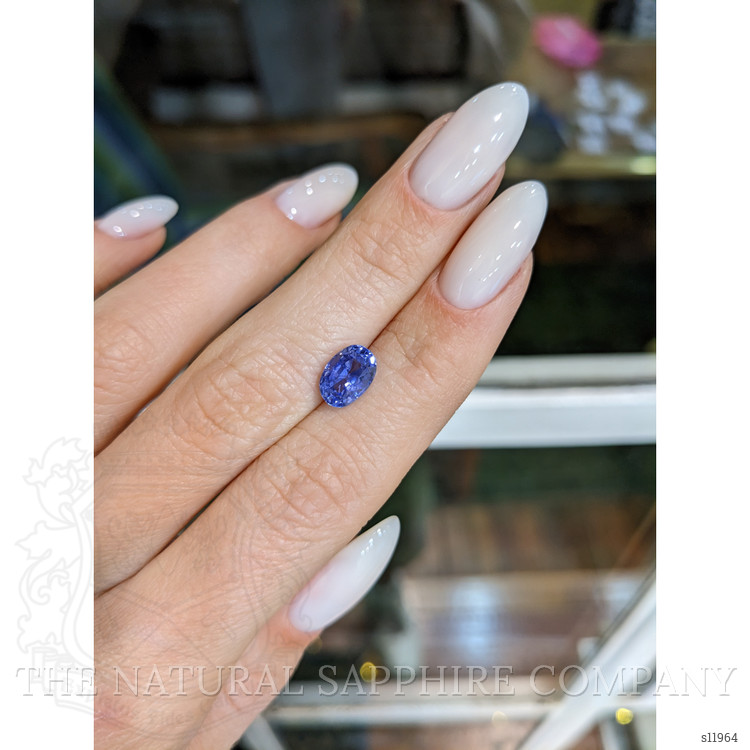 2.28 Ct. Blue Sapphire from Ceylon (Sri Lanka)