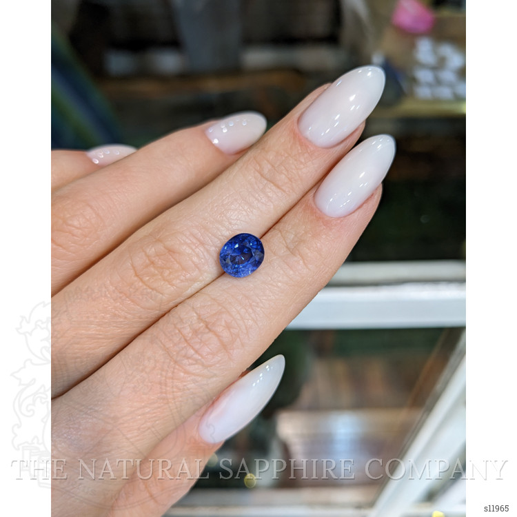 3.14 Ct. Blue Sapphire from Ceylon (Sri Lanka)