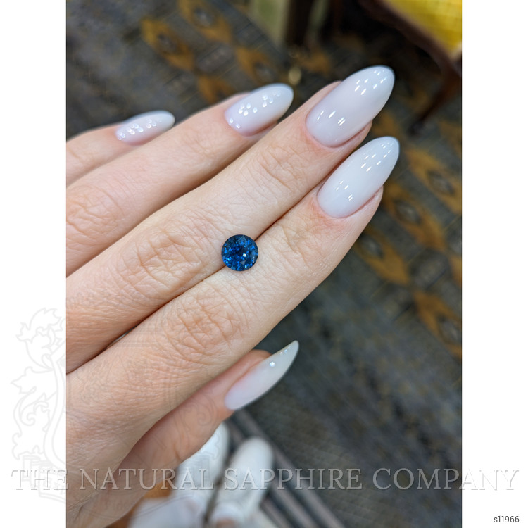 1.41 Ct. Blue Sapphire from Ceylon (Sri Lanka)