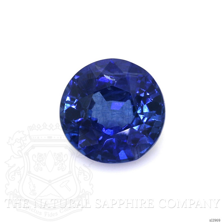 2.11 Ct. Blue Sapphire from Ceylon (Sri Lanka)