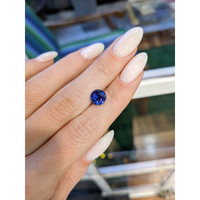 2.11 Ct. Blue Sapphire from Ceylon (Sri Lanka) Life Style