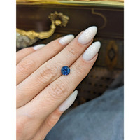 2.00 Ct. Blue Sapphire from Ceylon (Sri Lanka) Life Style