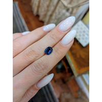 1.73 Ct. Blue Sapphire from Ceylon (Sri Lanka) Life Style