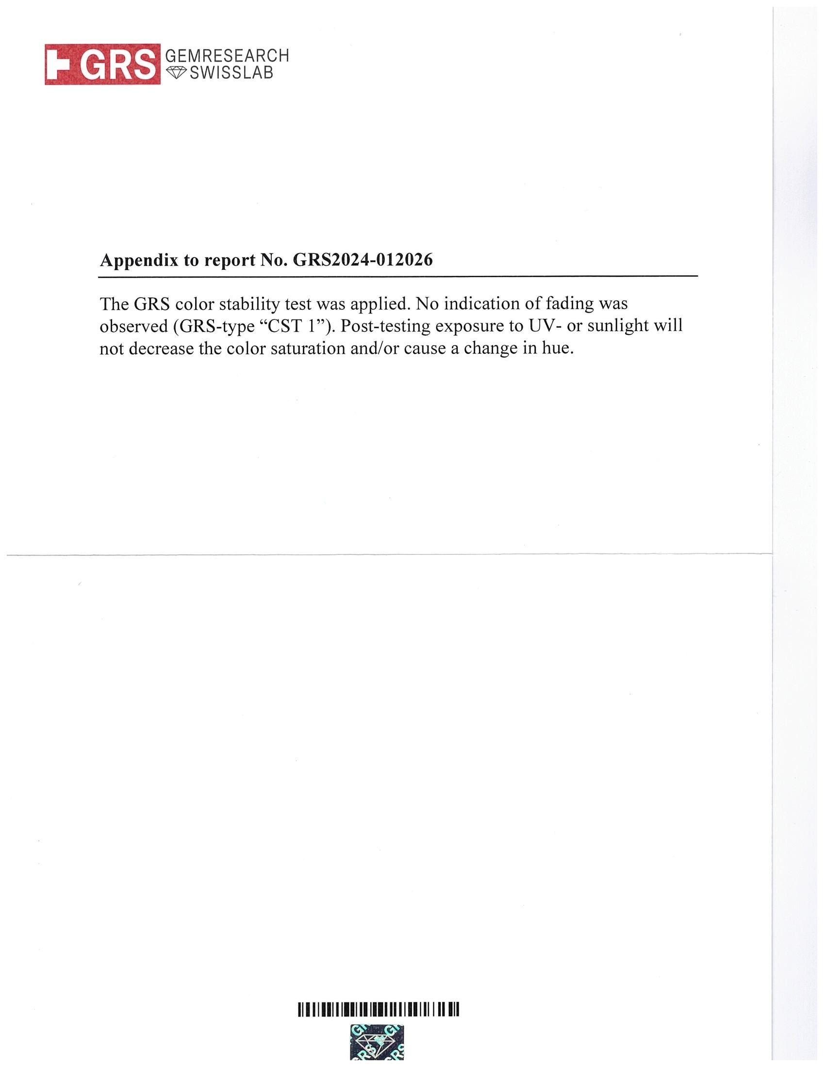 2.01 Ct. Padparadscha Sapphire from Madagascar