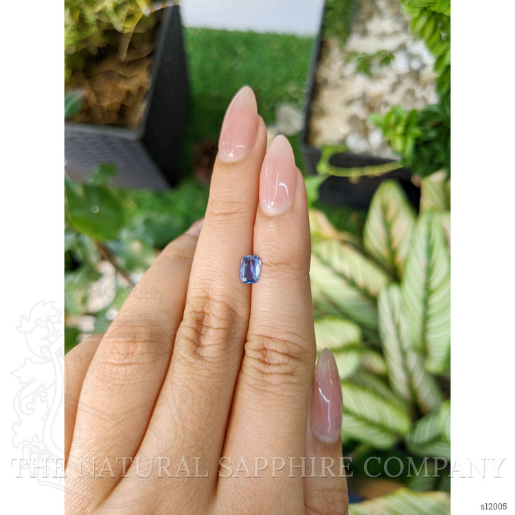 0.70 Ct. Blue Sapphire from Ceylon (Sri Lanka)
