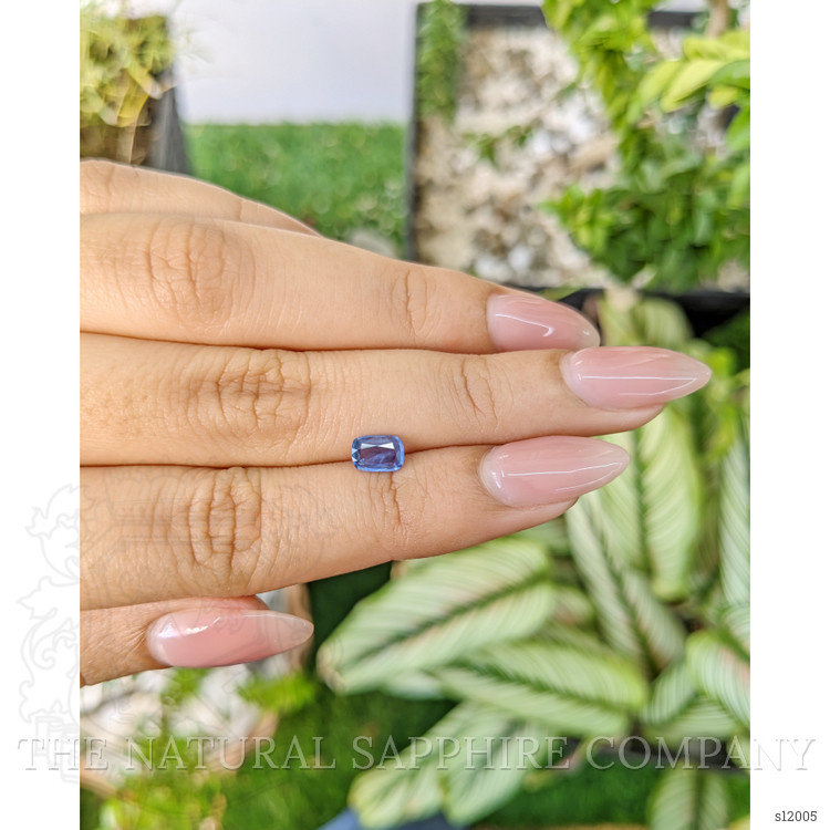 0.70 Ct. Blue Sapphire from Ceylon (Sri Lanka)