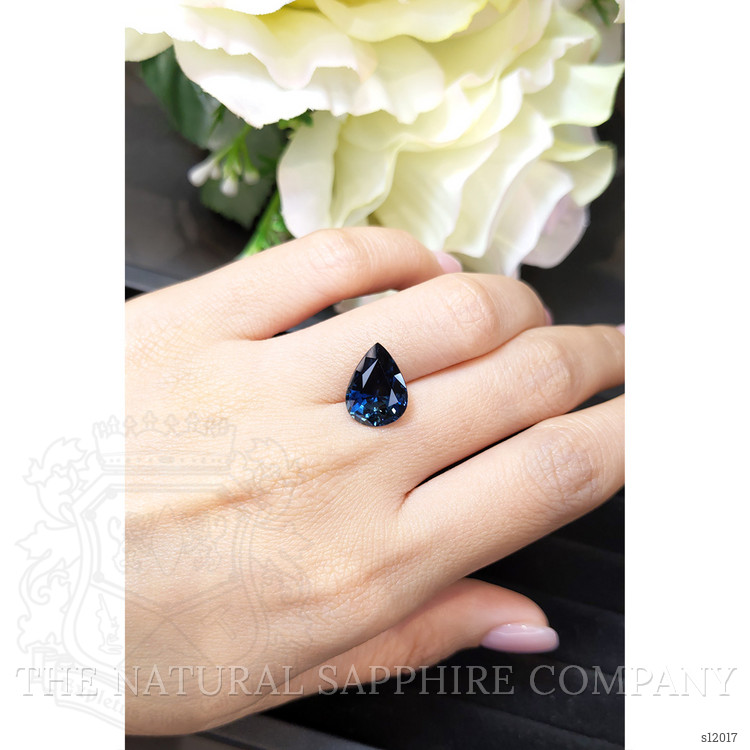 6.55 Ct. Blue Sapphire from Ceylon (Sri Lanka)