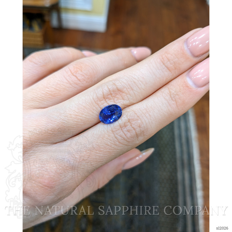 2.50 Ct. Blue Sapphire from Ceylon (Sri Lanka)