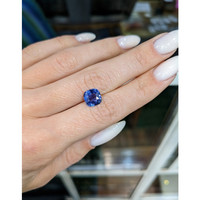 2.63 Ct. Blue Sapphire from Ceylon (Sri Lanka) Life Style