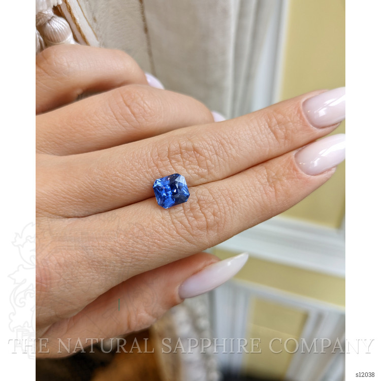 2.97 Ct. Blue Sapphire from Ceylon (Sri Lanka)