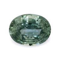 2.53 Ct. Bluish Green Sapphire from Madagascar Video