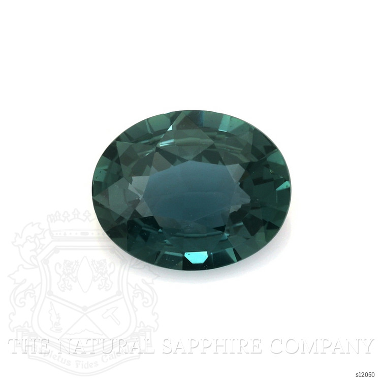 2.85 Ct. Bluish Green Sapphire from Ceylon (Sri Lanka)
