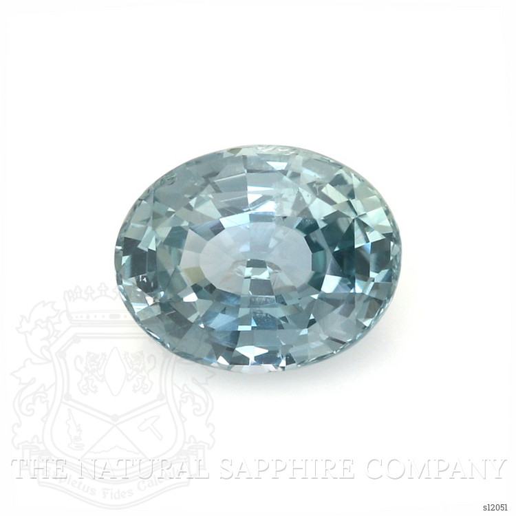 4.75 Ct. Greenish Blue Sapphire from Ceylon (Sri Lanka)