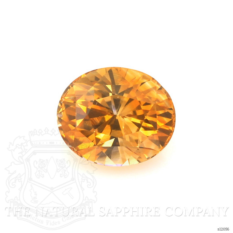 2.56 Ct. Orange Sapphire from Ceylon (Sri Lanka)