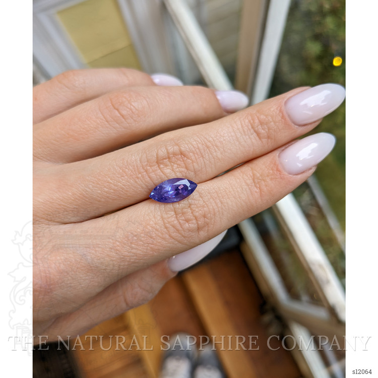 2.88 Ct. Color Change Sapphire from Ceylon (Sri Lanka)