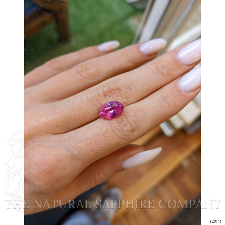 4.13 Ct. Pink Sapphire from Madagascar