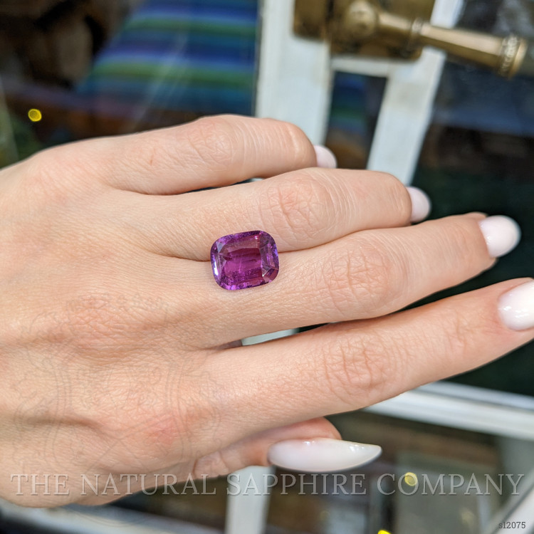 5.06 Ct. Purple Sapphire from Madagascar