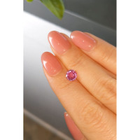 1.27 Ct. Pink Sapphire from Ceylon (Sri Lanka) Life Style