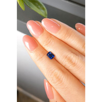 1.20 Ct. Blue Sapphire from Ceylon (Sri Lanka) Life Style
