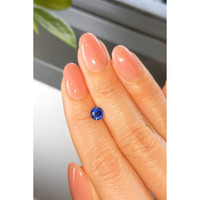 0.75 Ct. Blue Sapphire from Ceylon (Sri Lanka) Life Style